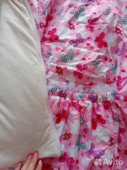 Зимний конверт в коляску