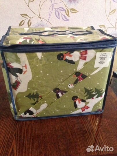 Постельное белье двуспальное фланель