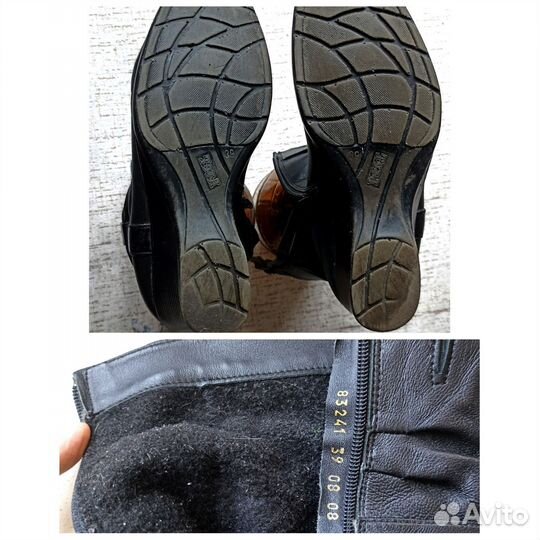 Сапоги женские зимние и осенние р 38