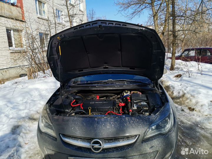 Шумоизоляция капота opel astra j