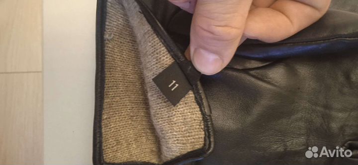 Мужские кожаные перчатки