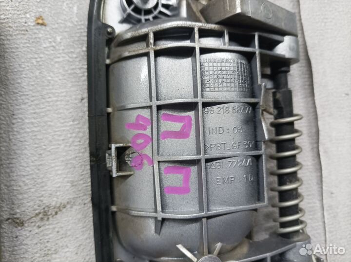 Ручка двери наружняя Peugeot 406 Рестайлинг