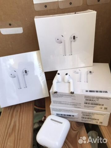 Airpods 2 premium версия 2.0 звучание лучшее новые