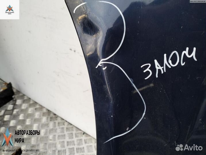 Крыло переднее левое Skoda Octavia (A4) рест. 2003