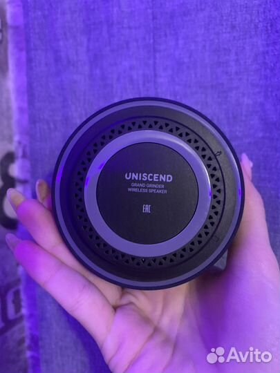 Портативная колонка Uniscend Grand Grinder, черный