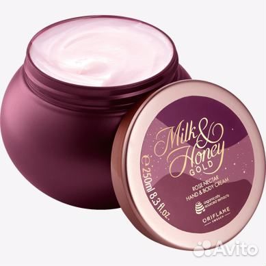 Крем Milk and Honey Gold. Rose nectar. Oriflame