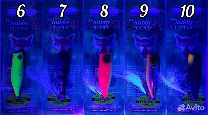 Поппер Jackall Chubby popper 42