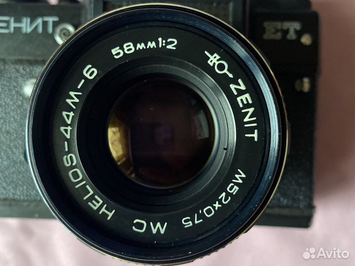 Пленочный фотоаппарат Зенит ет как новый