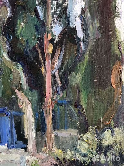 Картина маслом на холсте пейзаж