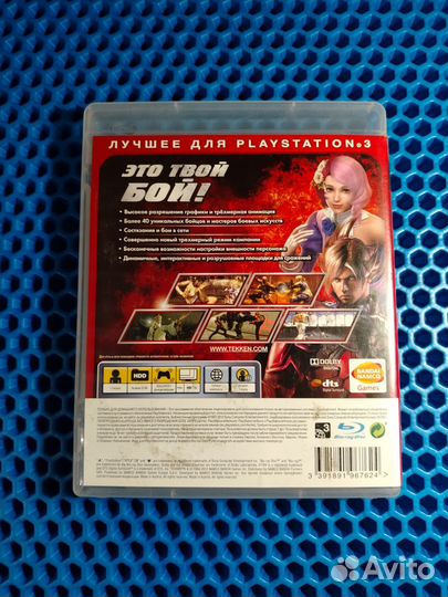 Диск Tekken 6 игра ps3
