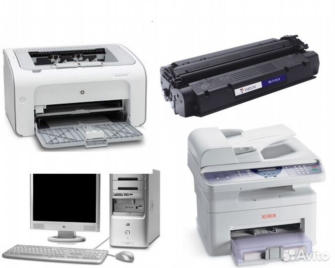 Заправка картриджей. Ремонт, прошивка принтеров