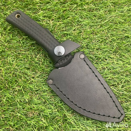 Шкуросъемный нож качкар из стали 65х13