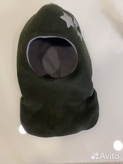 Шапка шлем на мальчика зимний
