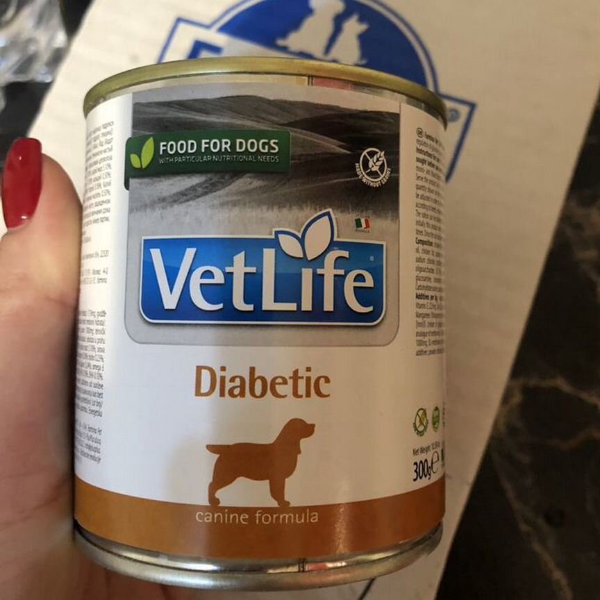 Farmina vet life diabitic собаки паштет