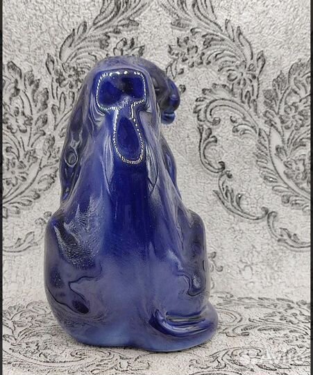 Фарфоровая статуэтка.Пантера лфз Редкая