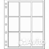 Лист обложка для монет в Слабах US Slabs/Everslabs