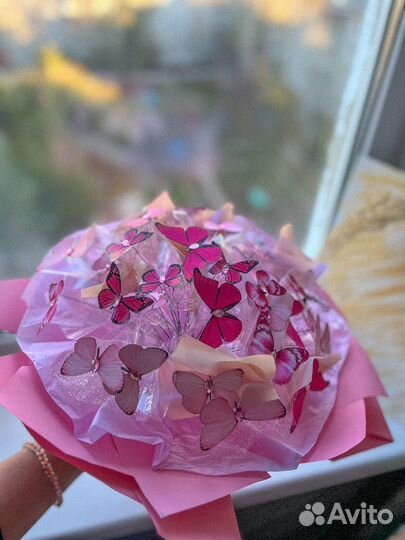 Букет из бабочек в наличии