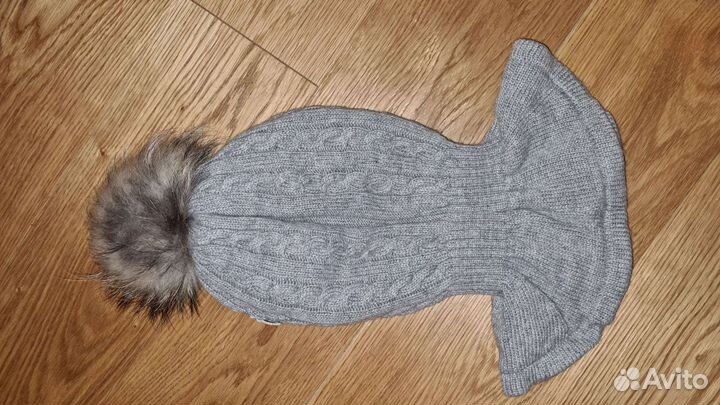 Шапка шлем для девочки 48 Orso Bianco