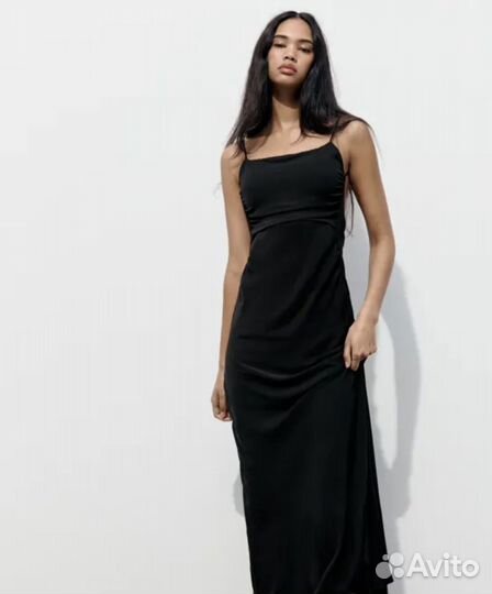 Zara оригинал вечернее платье с открытой спиной
