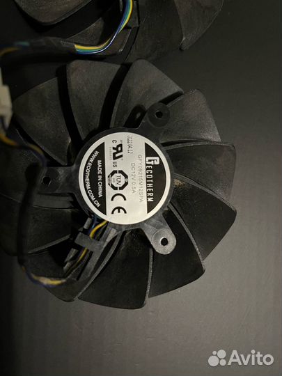 Вентилятор для видеокарты Zotac RTX 2060 Super