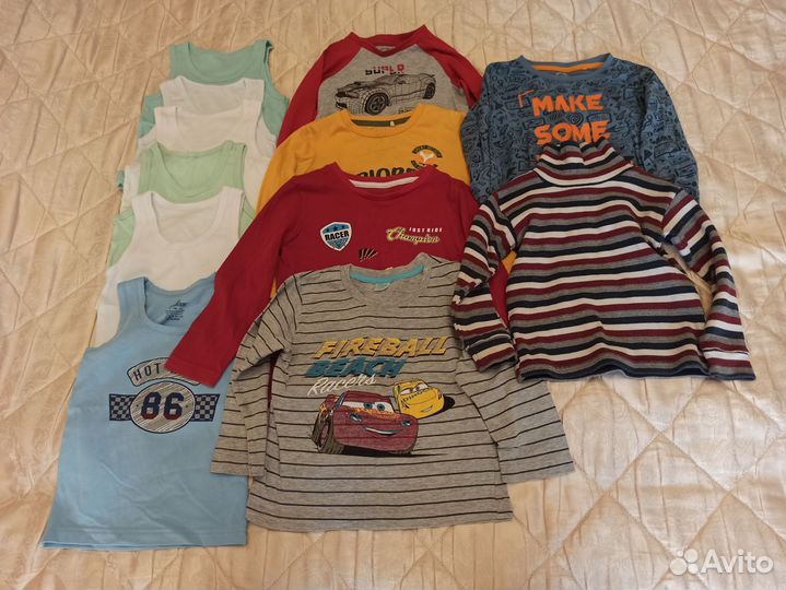 Детские вещи на мальчика. 2 пакета (верх, низ)