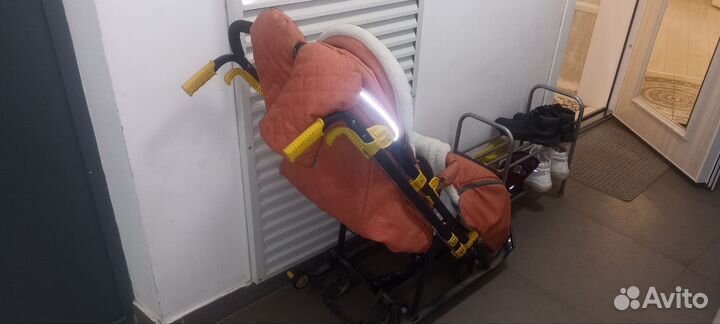 Санки коляска ника