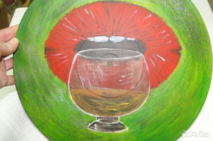 Картина на виниле. Авторская работа