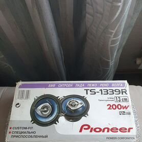 Акустика колонки pioneer ts-1339r