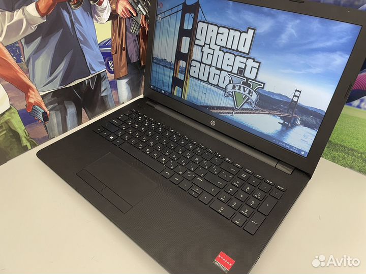 Мощный ноутбук HP 2 видеокарты/A6-9220/500gb