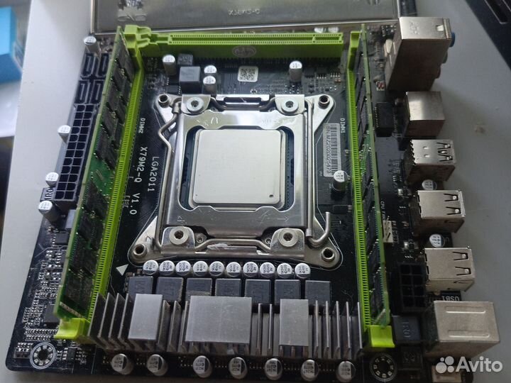 Комплект xeon e5 1650 + x99 + ddr3