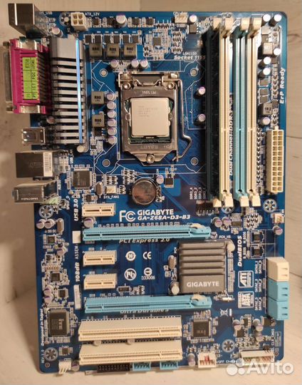 Связка Gigabyte Z68/ i3 2120/ 8Gb DDR3 отправлю