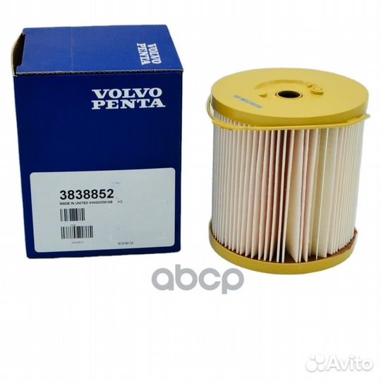 Фильтр топливный 3838852 volvo