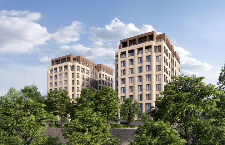 2-к. квартира, 113,8 м², 6/9 эт.