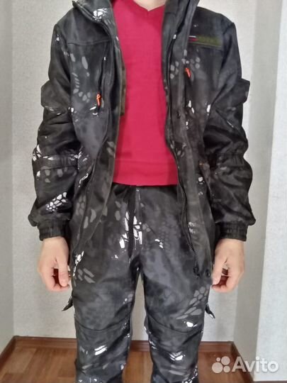 Новый камуфляжный костюм на флисе