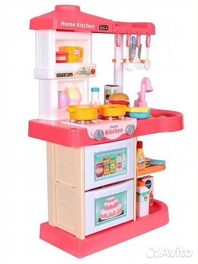 Кухня новая с игрушками, меняющими цвет