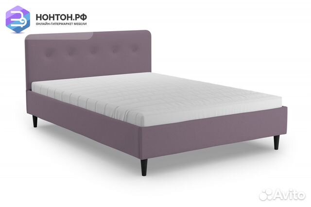 Кровать Милена сиреневая