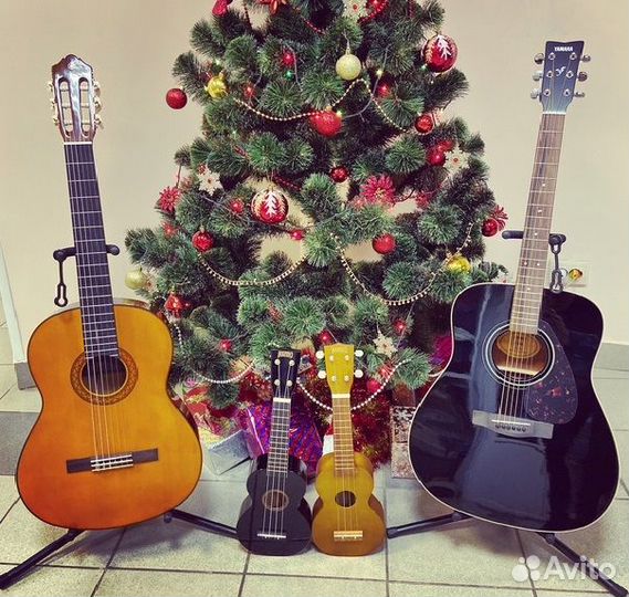 Гитары от 3000 и Укулеле от 2000 в наличии, новые