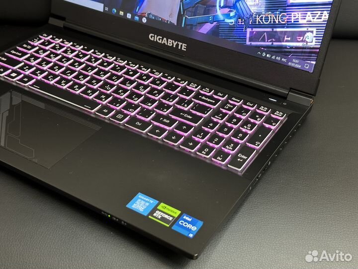 Игровой ноутбук gigabyte i5-12500H/ RTX4050 /16GB