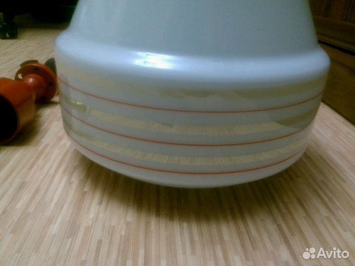 Ретро люстра с плафоном