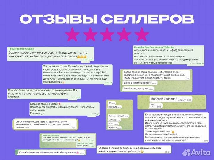 Инфографика для маркетплейсов wildberries озон