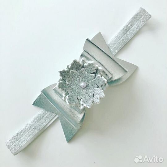 Ободок снежинка