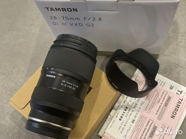 Tamron 28-75mm F/2.8 Di III VXD G2 (A063) Sony FE объявление продам