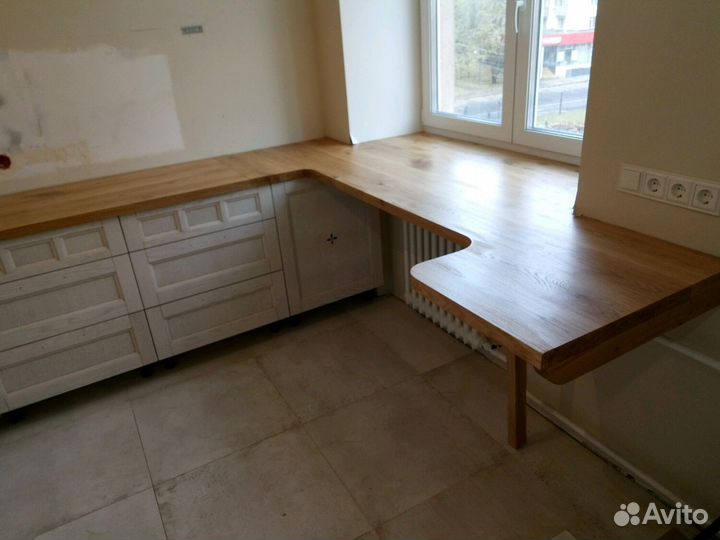 Подоконник столешница на заказ Дуб Сосна