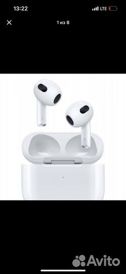 Наушники Apple AirPods 3rd generation Lightning