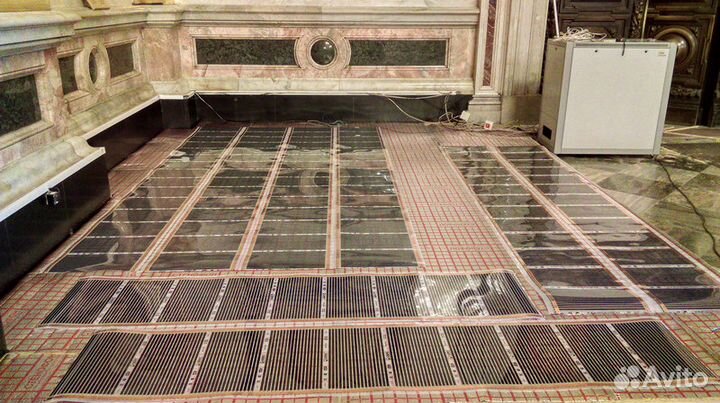 Укладка теплого пола.Монтаж напольного покрытия