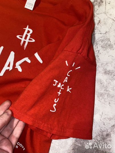 Футболка Houston Rockets Run Travis Scott XL мерч