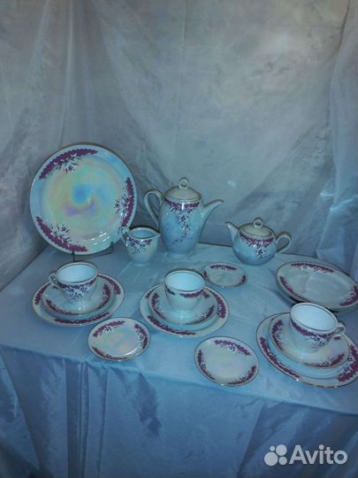 Сервиз чайный Кольдиц ГДР времен СССР