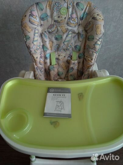 Стульчик детский для кормления happy baby kevin v2