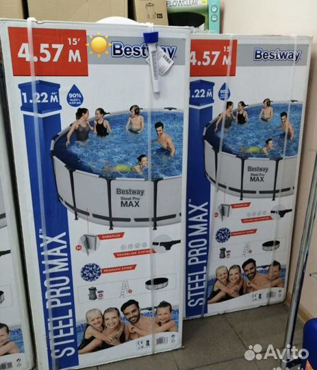 Каркасный бассейн для дачи