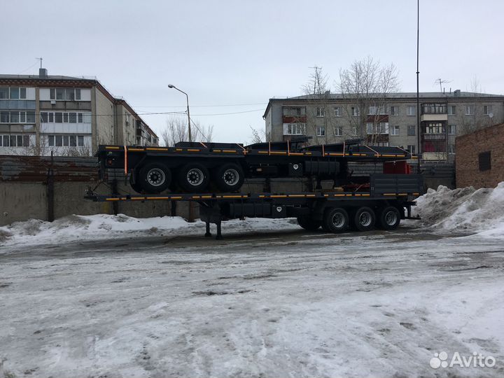 Полуприцеп лесовоз (сортиментовоз) СпецАвто-Восток (САВ) 99402С, 2023